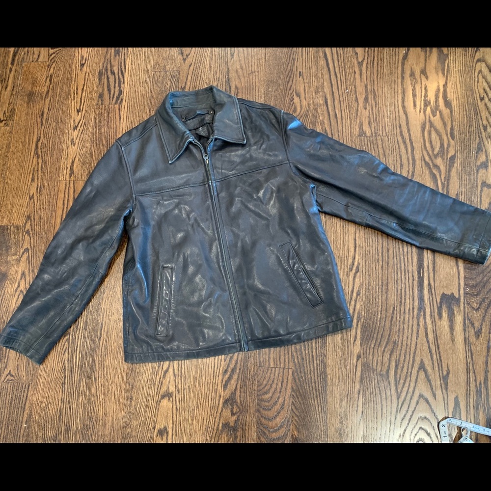 Men’s leather jacket